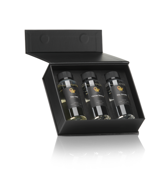 Essence of Luxury® – Duftbox 3 × 120 ml – 100 % natürliche Öle 